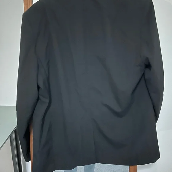 rag & bone Butler Japanese Ripstop Blazer in Black - Picture 4 of 7